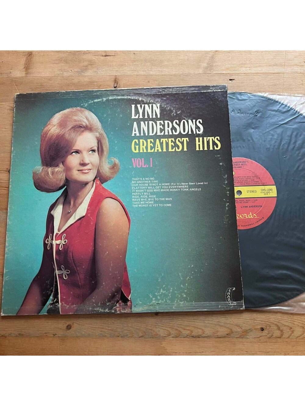 Lynn Anderson - Lynn Andersons Greatest Hits Vol. 1 33rpm VG+ VR16